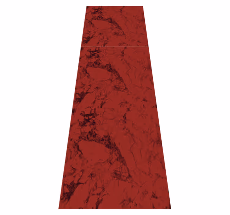 Vinyl rug bathroom dark red marble texture - TenStickers