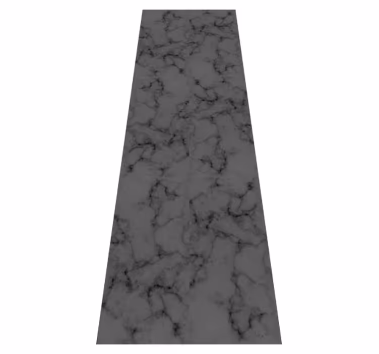 Vinyl rug bathroom black grunge marble texture - TenStickers