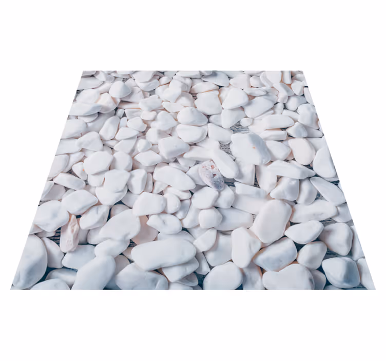 Vinyl rug bathroom imitation stone floor mat - TenStickers