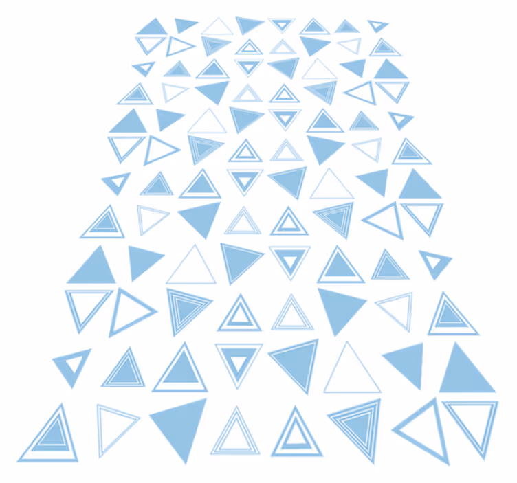 Vinyl rug bathroom triangle mosaic adhesive - TenStickers