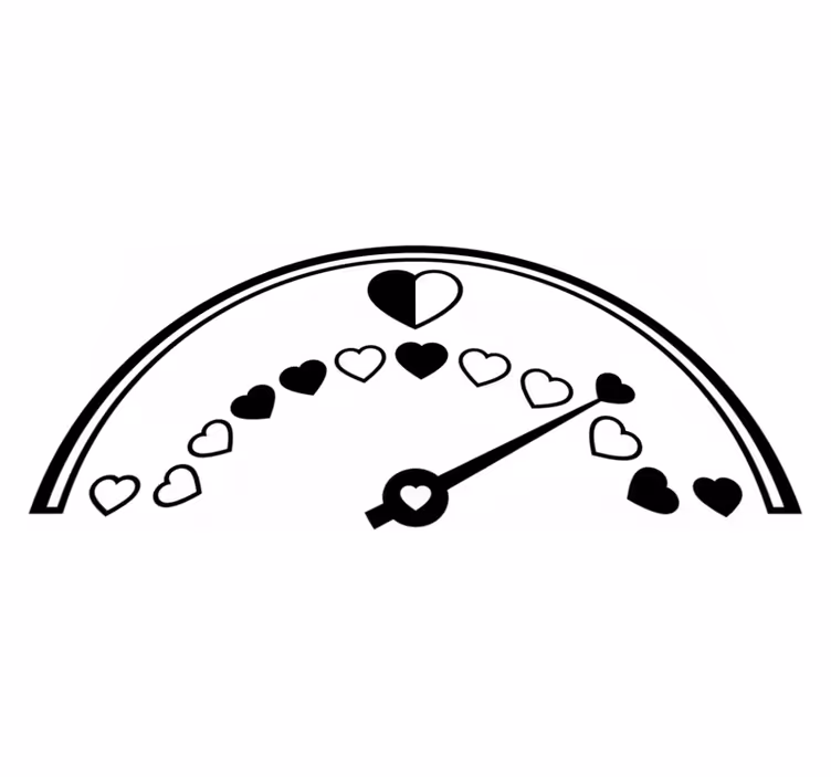 Bedroom vinyl rug love tuner headboard sticker - TenStickers