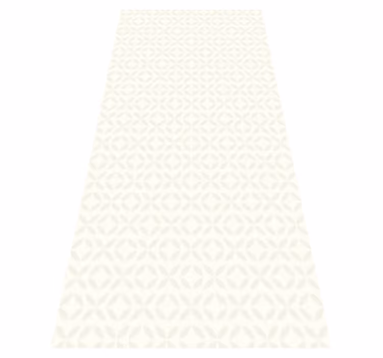 Nordic vinyl rug with scandinavian grey and white design - TenStickers