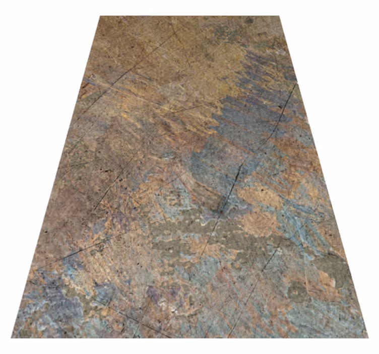 Texture vinyl rug concrete effect industrial decor - TenStickers