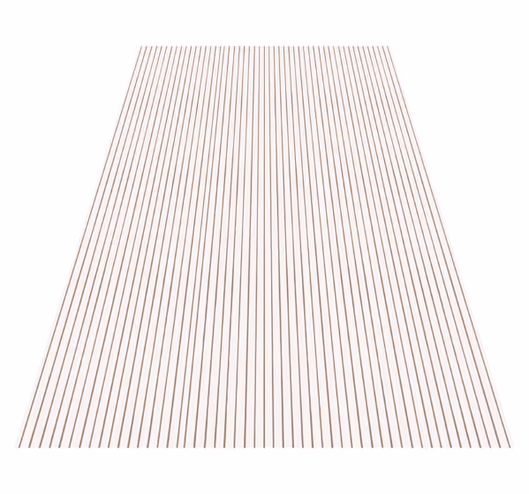 Texture vinyl rug in modern lines japandi style - TenStickers