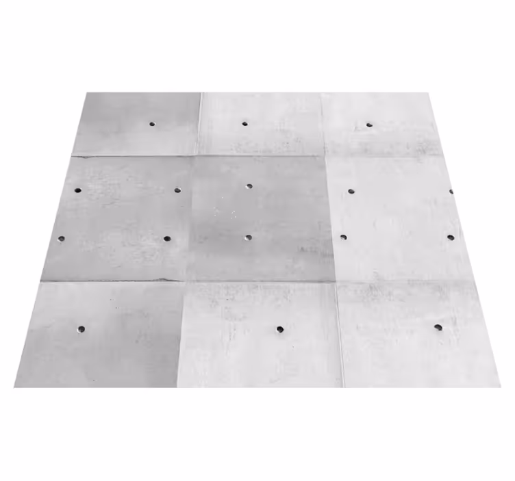 Texture vinyl rug minimalist concrete panels - TenStickers
