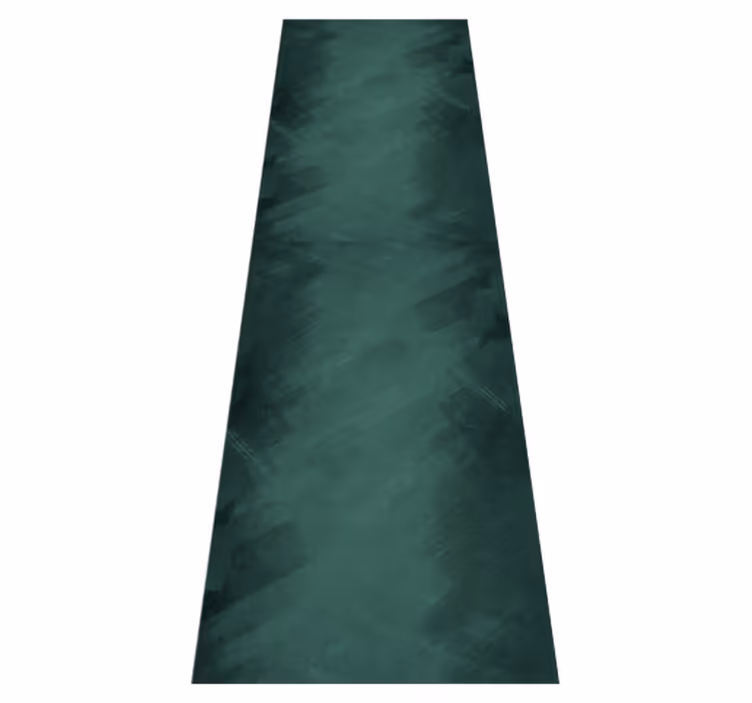 Vintage vinyl rug in rustic green retro style - TenStickers
