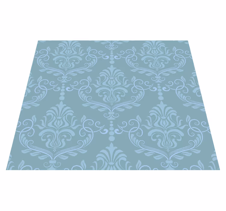 Vintage vinyl rug in baroque style - TenStickers
