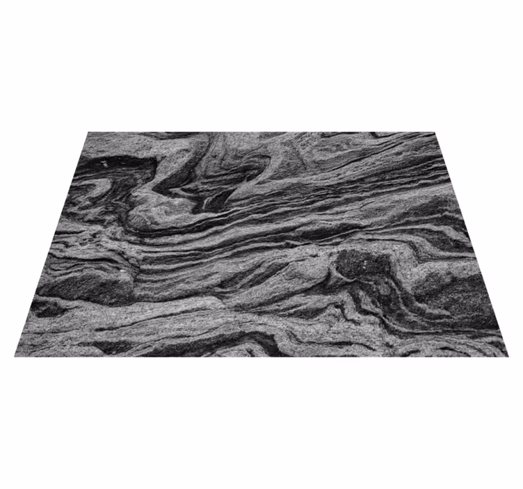 Natural grey texture vinyl rug - TenStickers