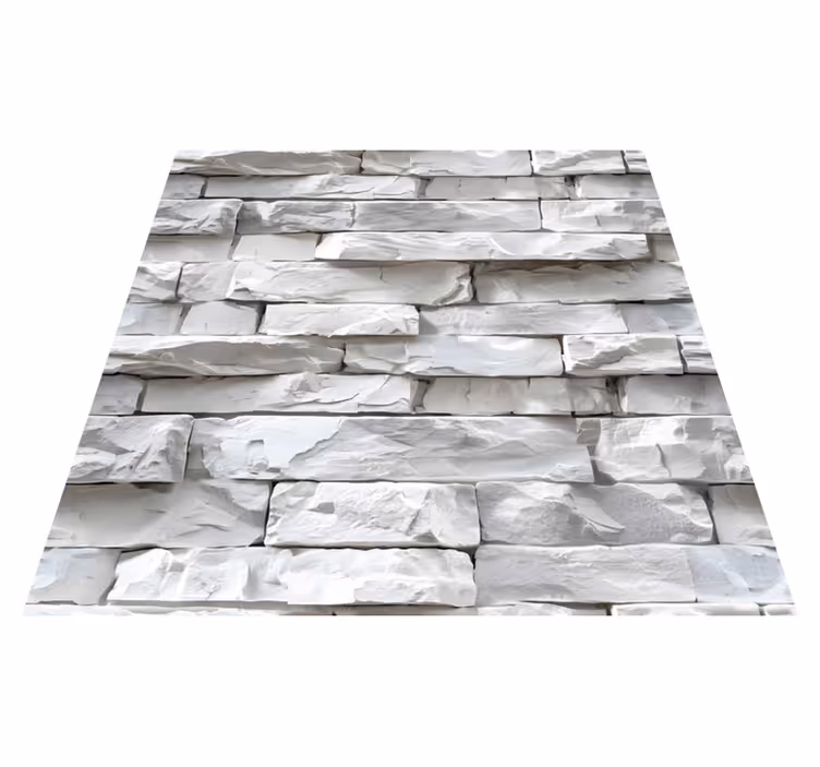 Elegant pattern texture vinyl rug - TenStickers