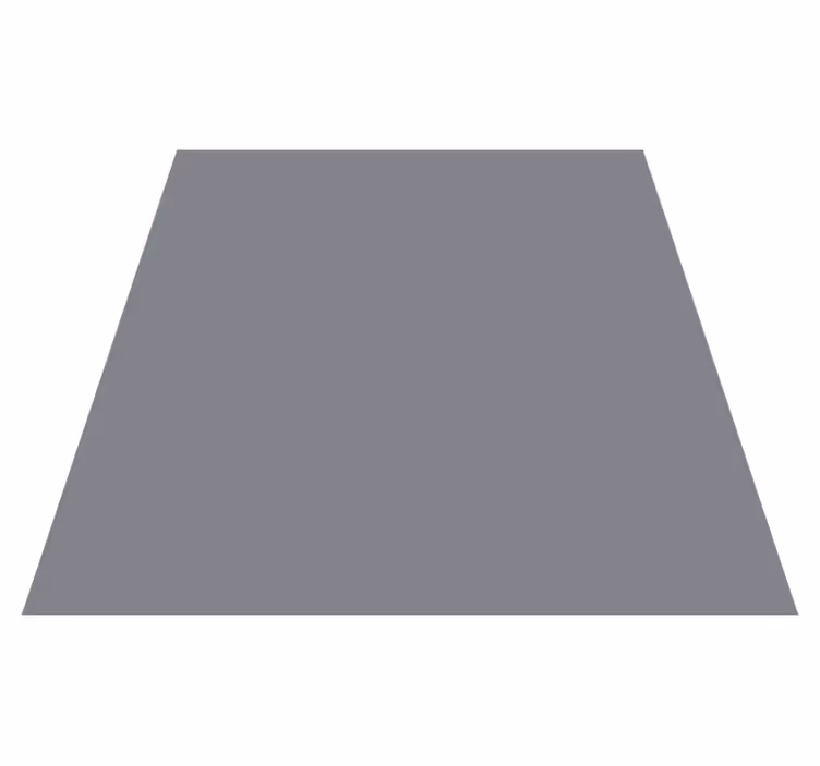 Grey vinyl rug in charcoal blackout design - TenStickers