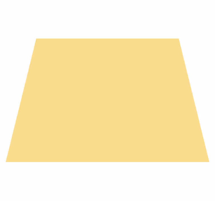 Mustard shades yellow vinyl rug - TenStickers