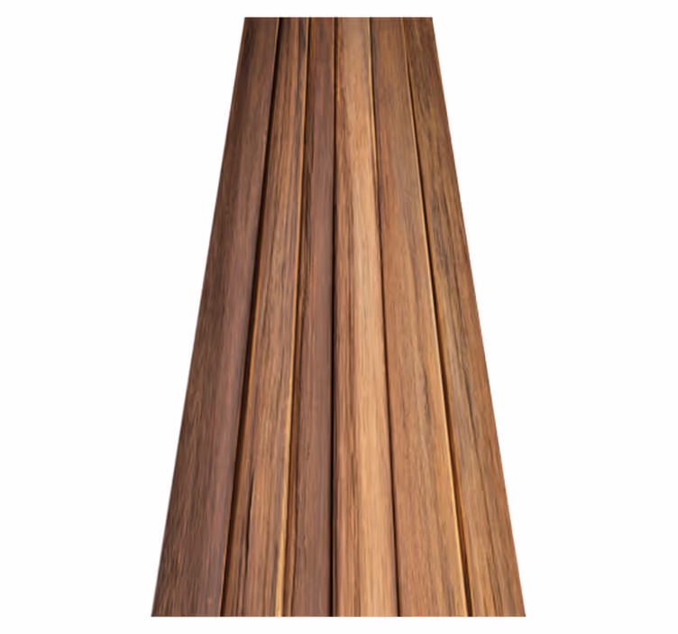 Brown vinyl rug for rustic wooden surfaces - TenStickers
