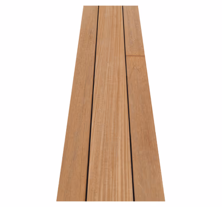 Brown vinyl rug with mahogany panel design - TenStickers