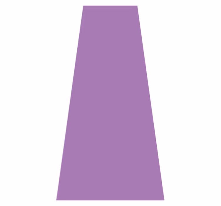 Purple vinyl rug in violet shade - TenStickers