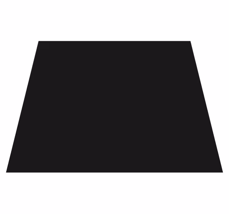 Black vinyl rug alfombrilla de vinilo negra - TenStickers