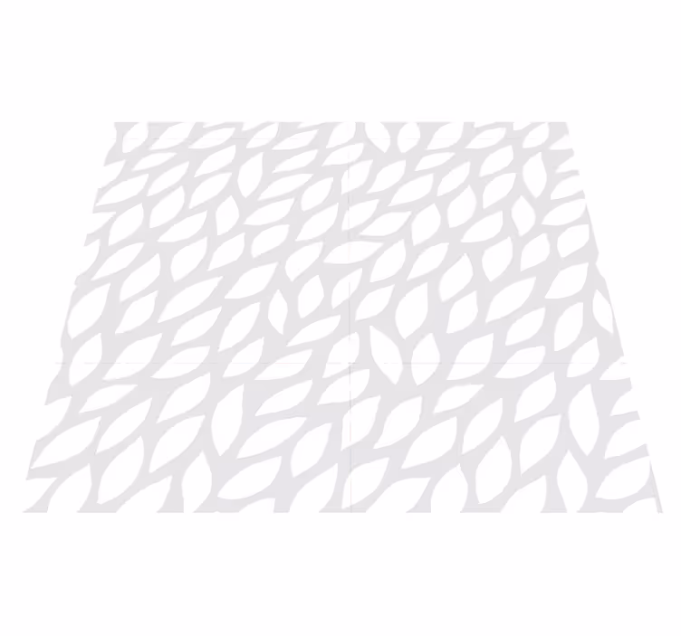 Outdoor vinyl rug seamless floral design - TenStickers