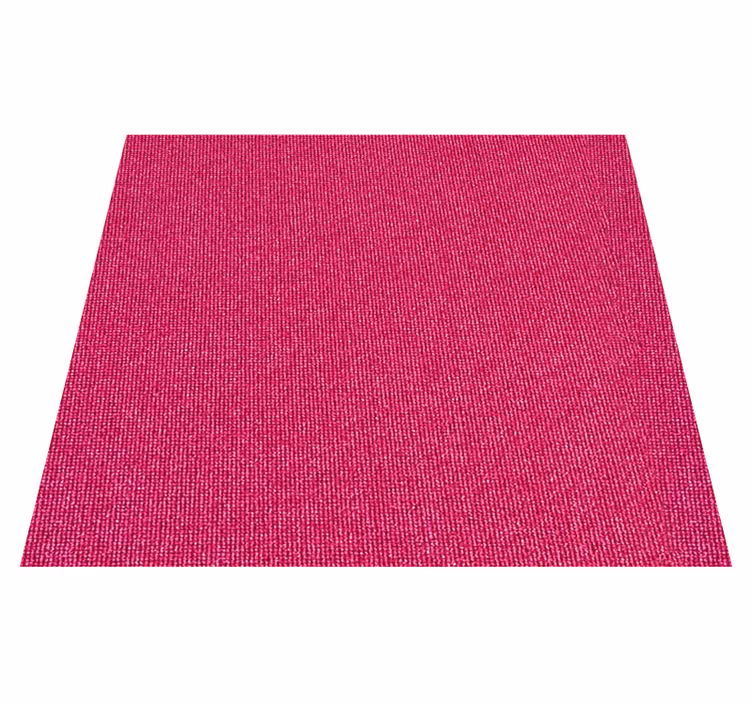 Pink vinyl rug in fuchsia color - TenStickers