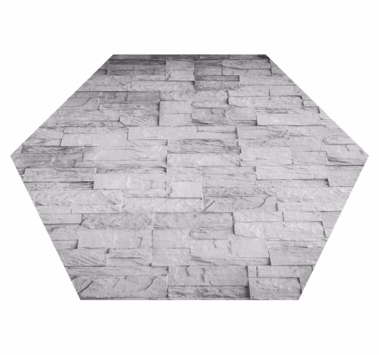 Rock Finish stone effect vinyl rug - TenStickers