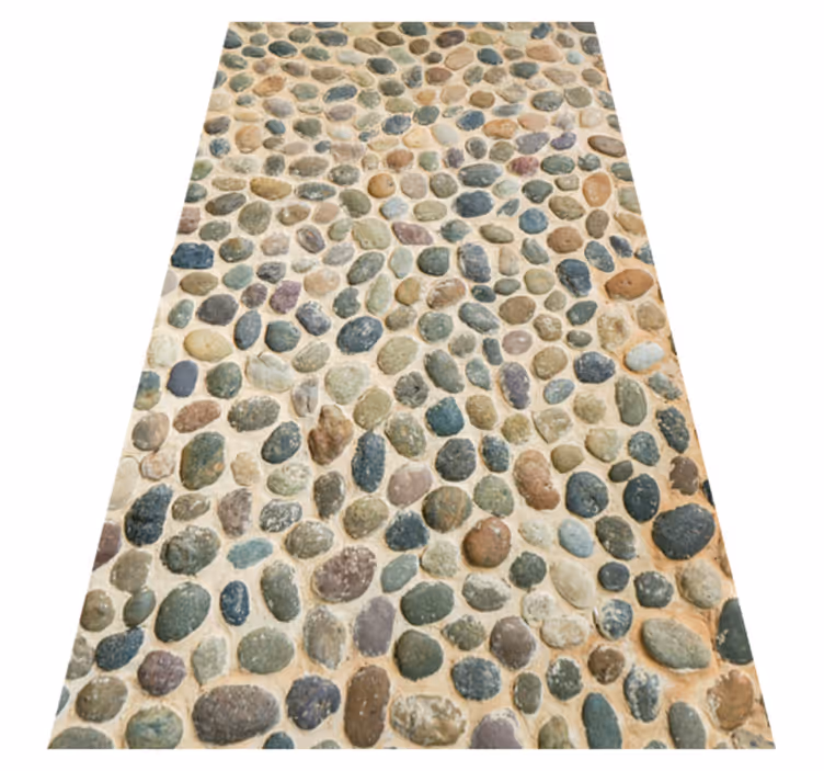 Elegant stones stone floor tiles - TenStickers