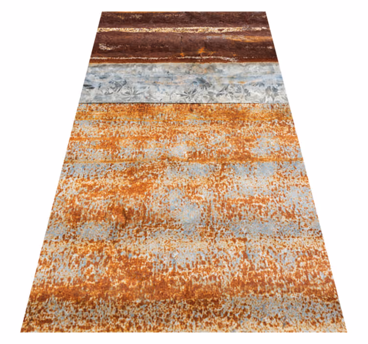 Rustic Elegance texture vinyl rug - TenStickers