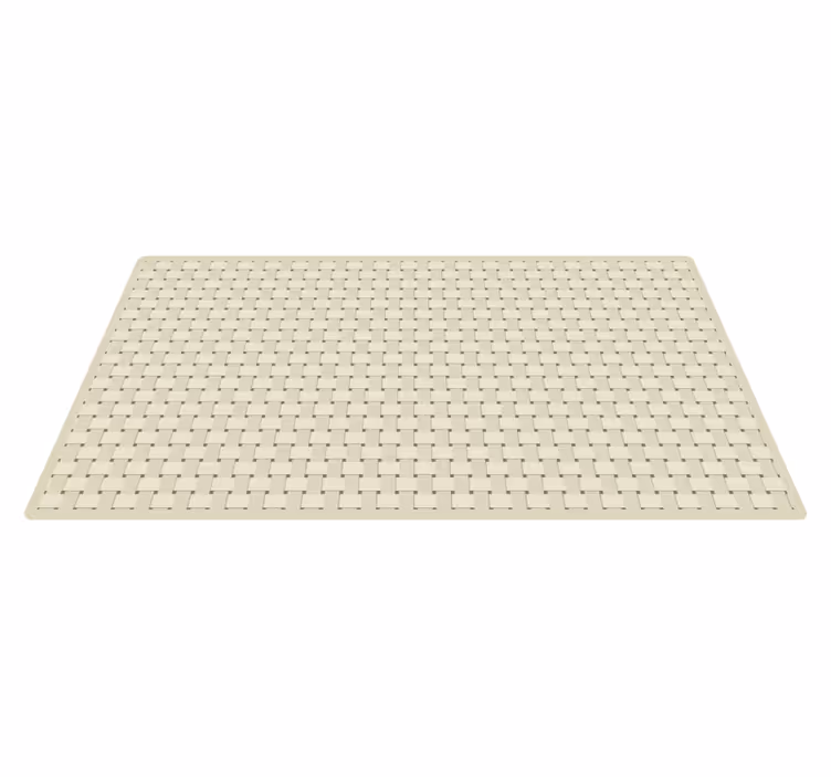 Braided Surface texture vinyl rug - TenStickers
