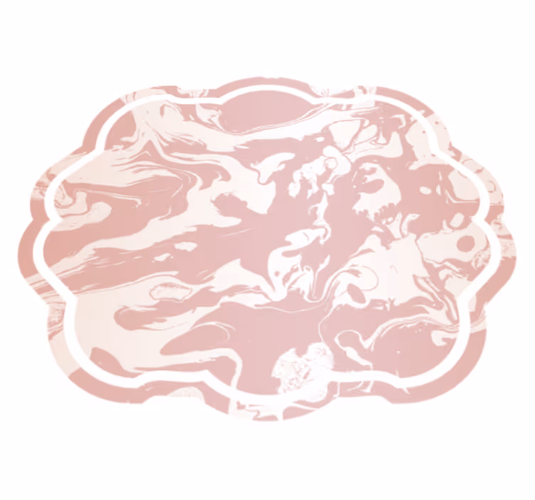 Marbled Swirls texture vinyl rug - TenStickers
