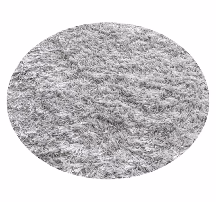 Shaggy Surface texture vinyl rug - TenStickers