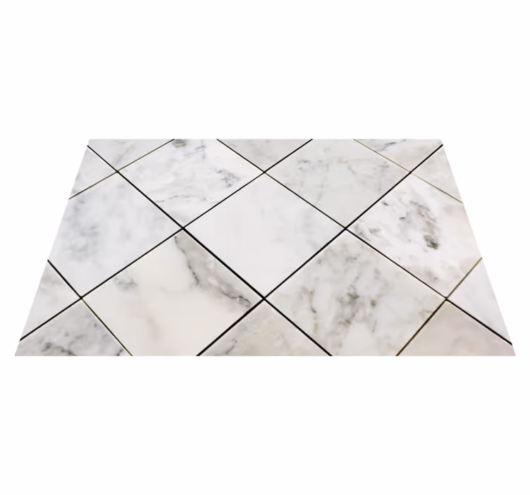 Marble vinyl rug marble mimicry - TenStickers