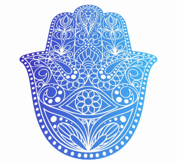 Mandala vinyl rug mandala inspired home decor - TenStickers