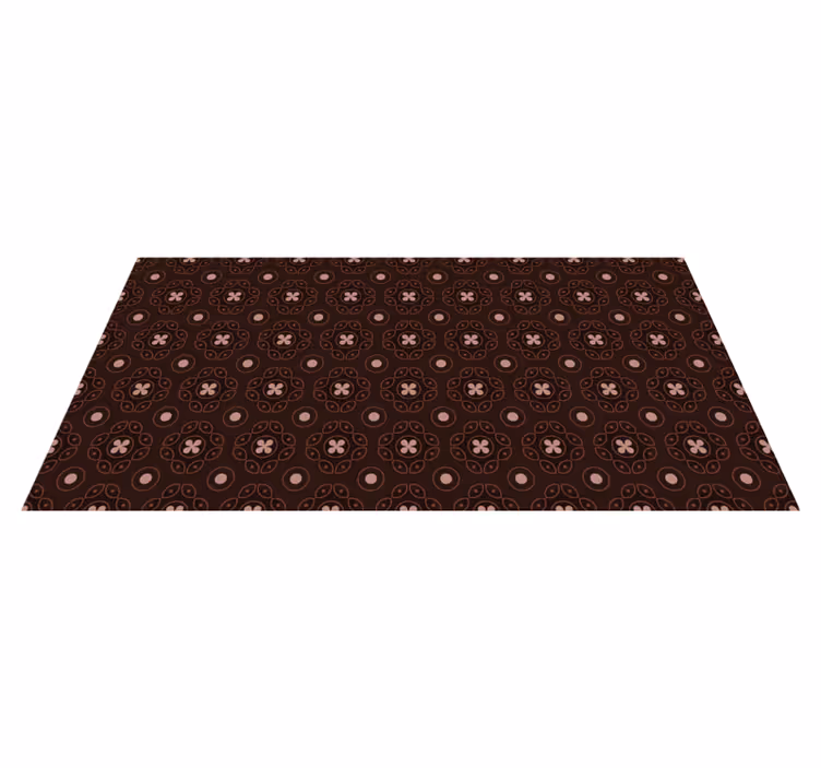Mosaic vinyl rug mosaic circular designs - TenStickers
