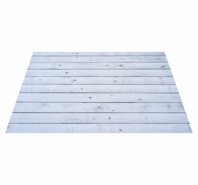 Rustic Wooden wood effect vinyl rug - TenStickers