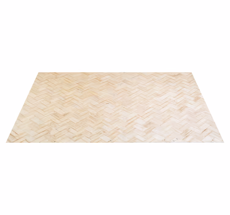 Herringbone Parquet texture vinyl rug - TenStickers