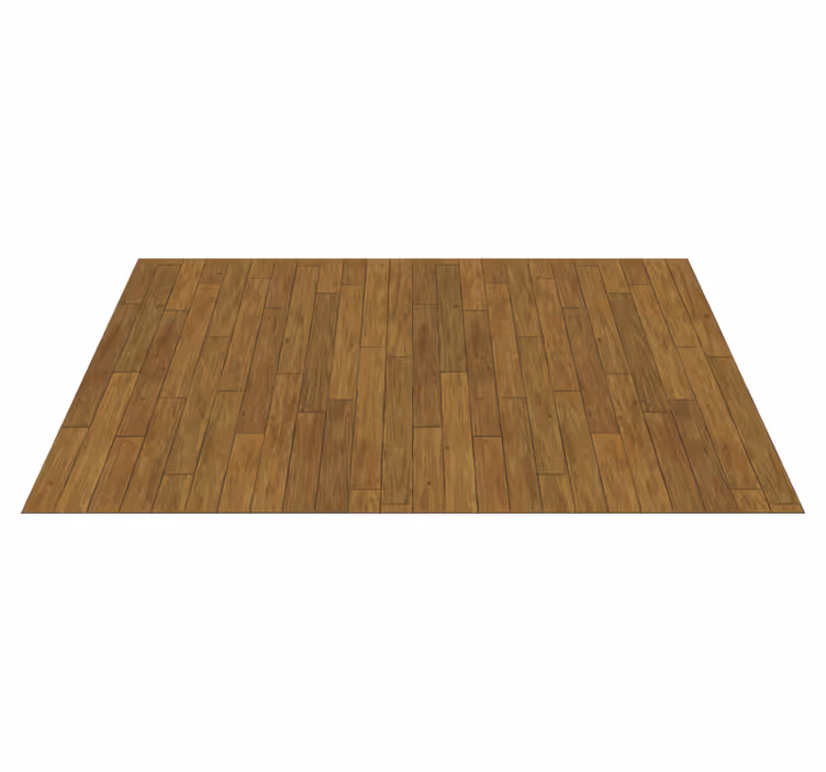 Textured wood blocks hallway runners - TenStickers