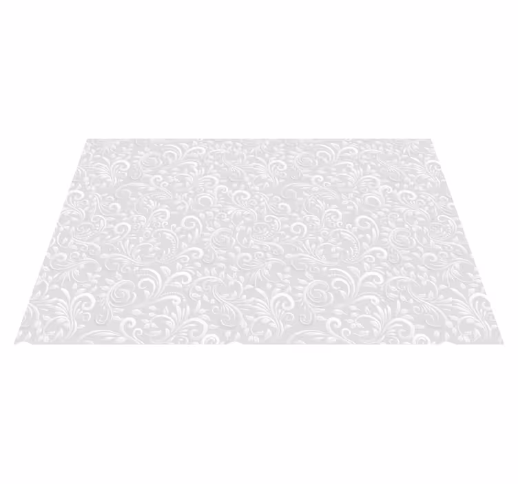 3D Swirl Pattern Vinyl rug for home office - TenStickers