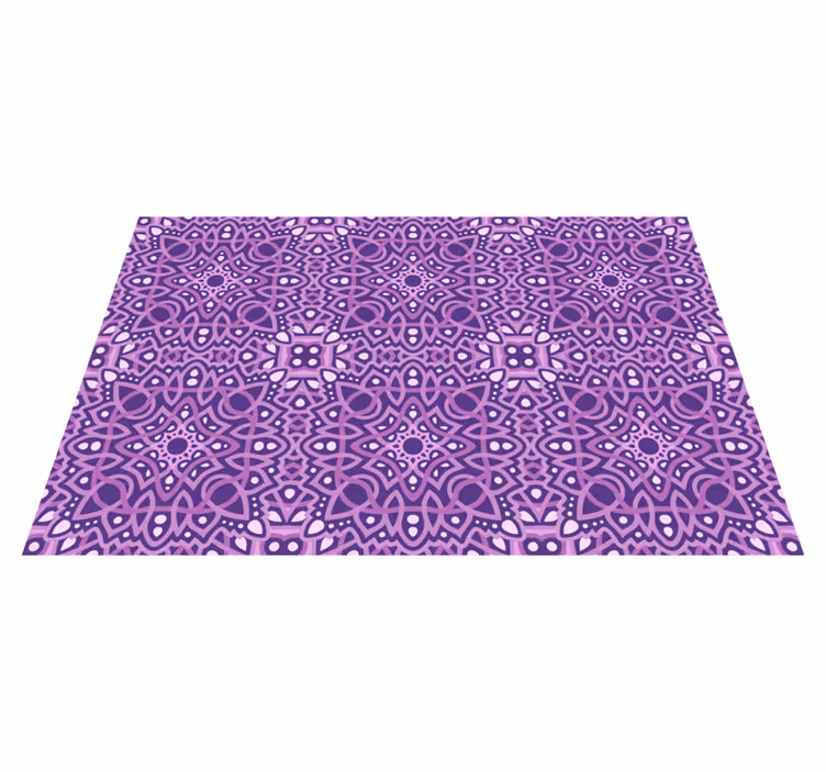 Mandala vinyl rug harmony - TenStickers