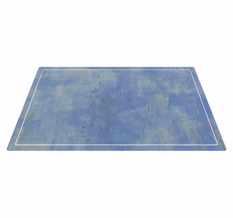 Blue Textured Surface texture vinyl rug - TenStickers