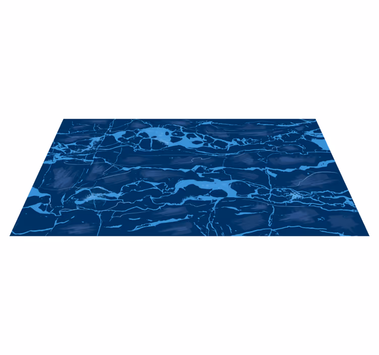 Marble vinyl rug with marble surface effect - TenStickers