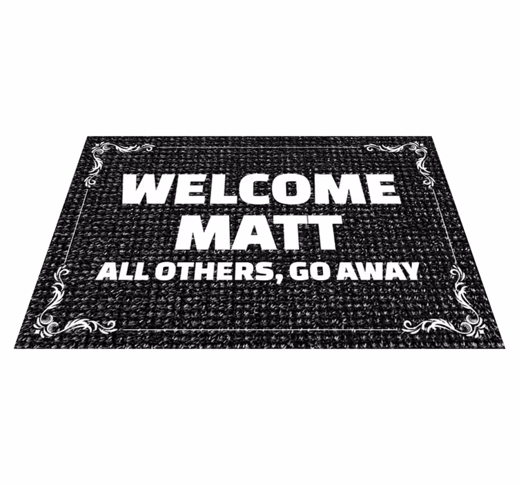 all others go away entrance hall tiles - TenStickers