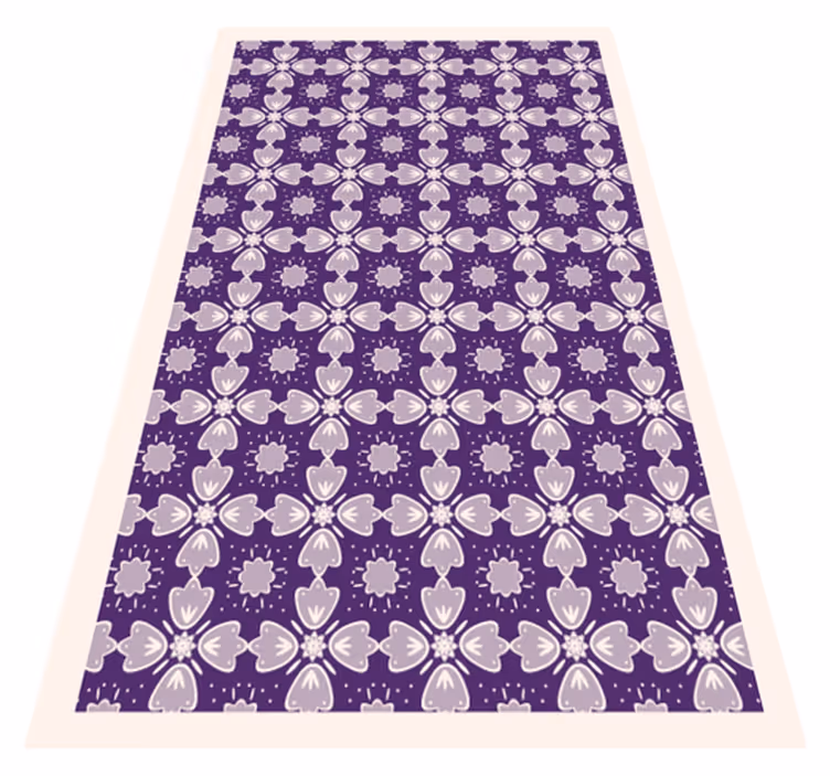 Naturalist area rug mosaic floor tiles - TenStickers