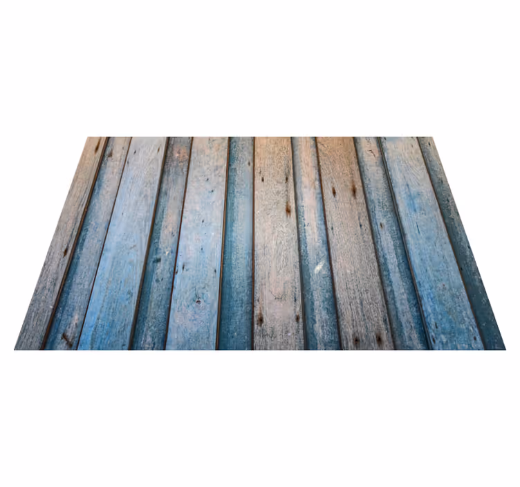 Original wooden plank 3d texture wood vinyl rug - TenStickers