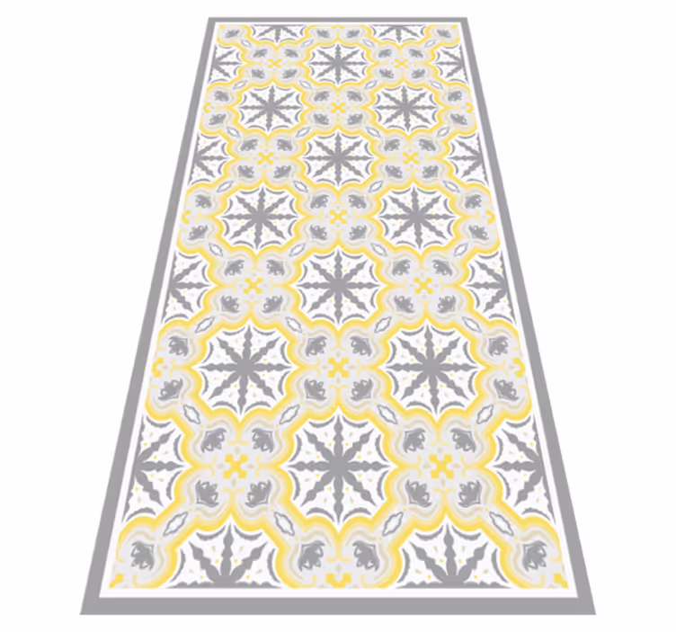 Pantone colours tile vinyl carpet - TenStickers