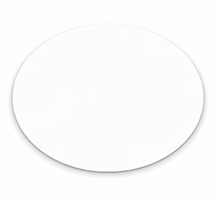 Fresh Round Aesthetic circular vinyl rug - TenStickers