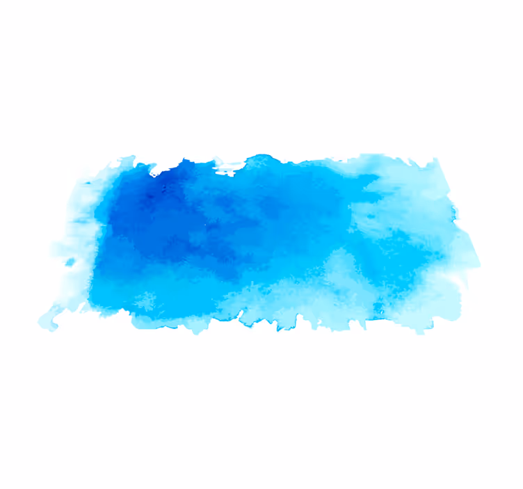 Dark blue watercolor stain texture carpet - TenStickers