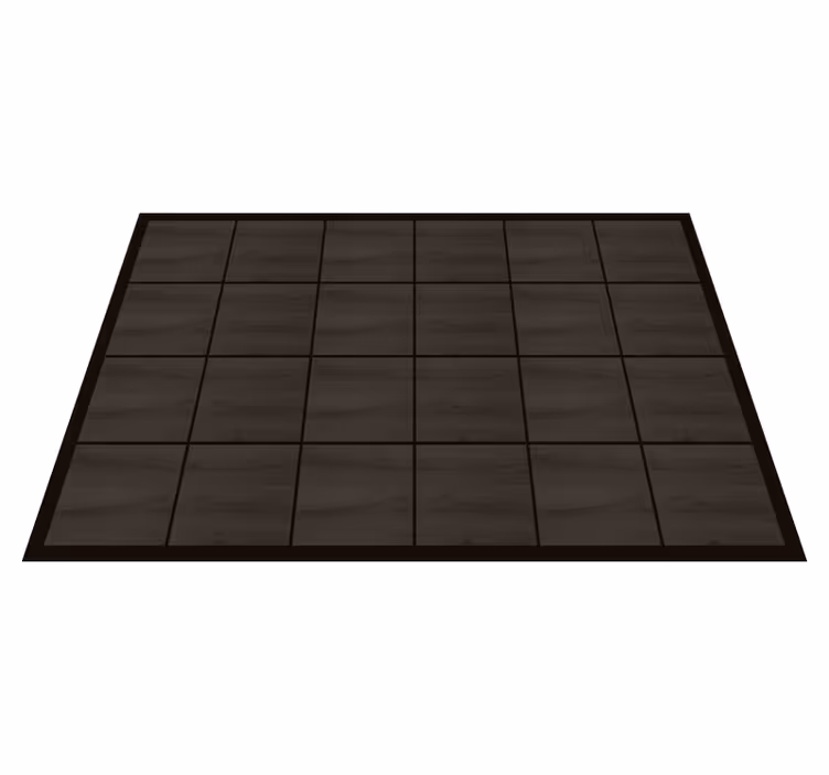 Deep Timber Panels wood effect vinyl rug - TenStickers