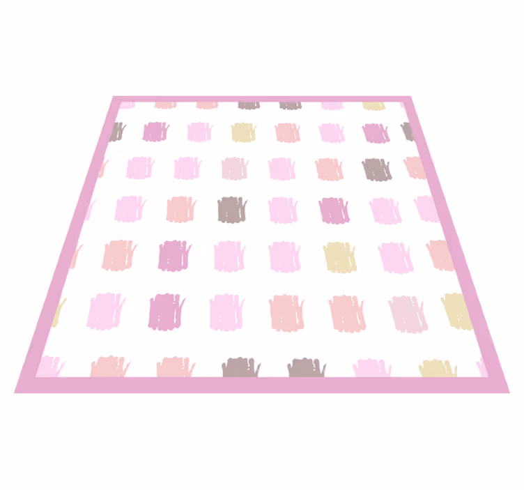 Soft Color Palette texture vinyl rug - TenStickers