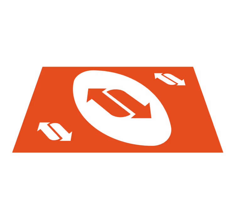 Directional movement vinyl rug gaming - TenStickers