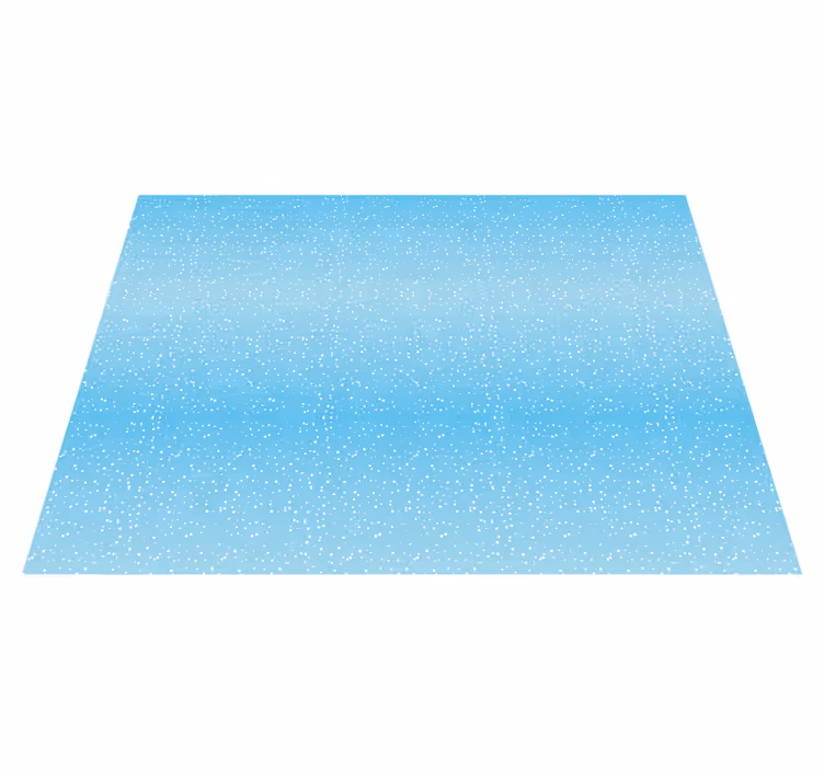 Azure shimmer layer blue vinyl rug - TenStickers