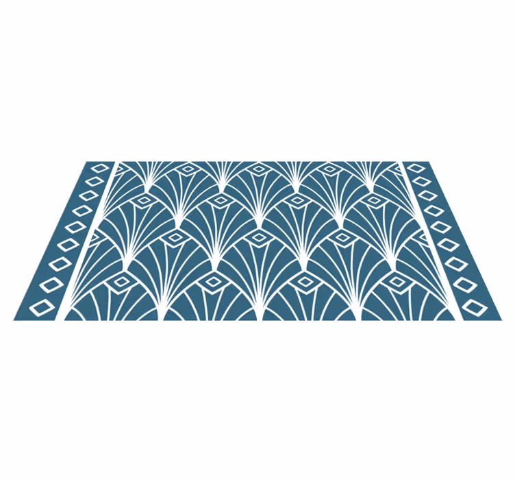 Art Deco Patterns vinyl rug - TenStickers