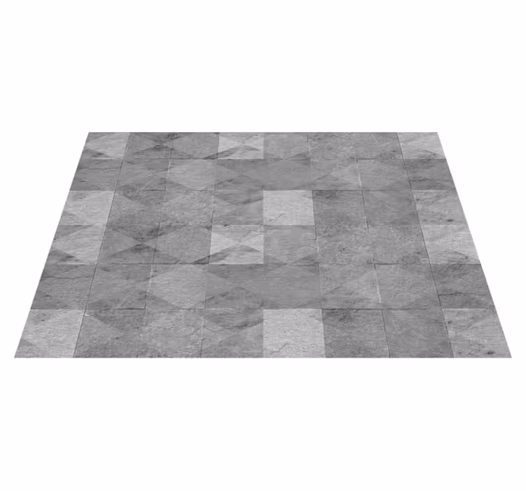 Stone pattern design stone effect vinyl rug - TenStickers