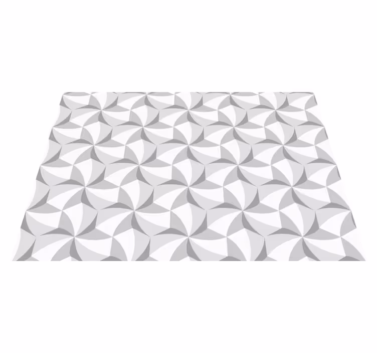 Contemporary cement tiles geometric rugs - TenStickers
